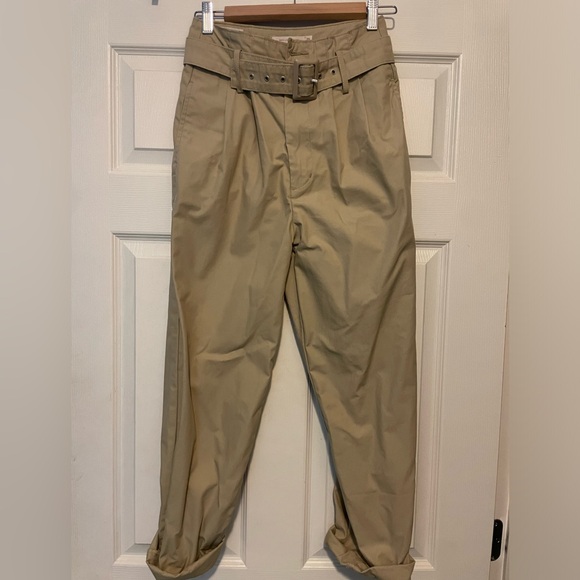 Levi’s Premium Tailor High Loose Taper Beige Pants - Picture 2 of 4